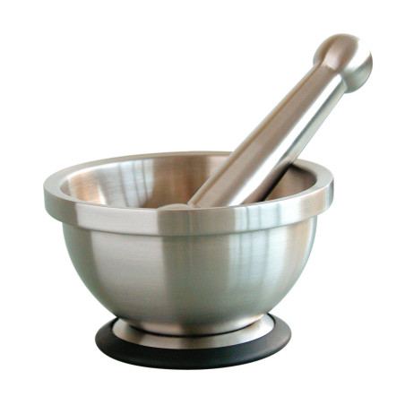 Mortier et pilon Inox MASTRAD
