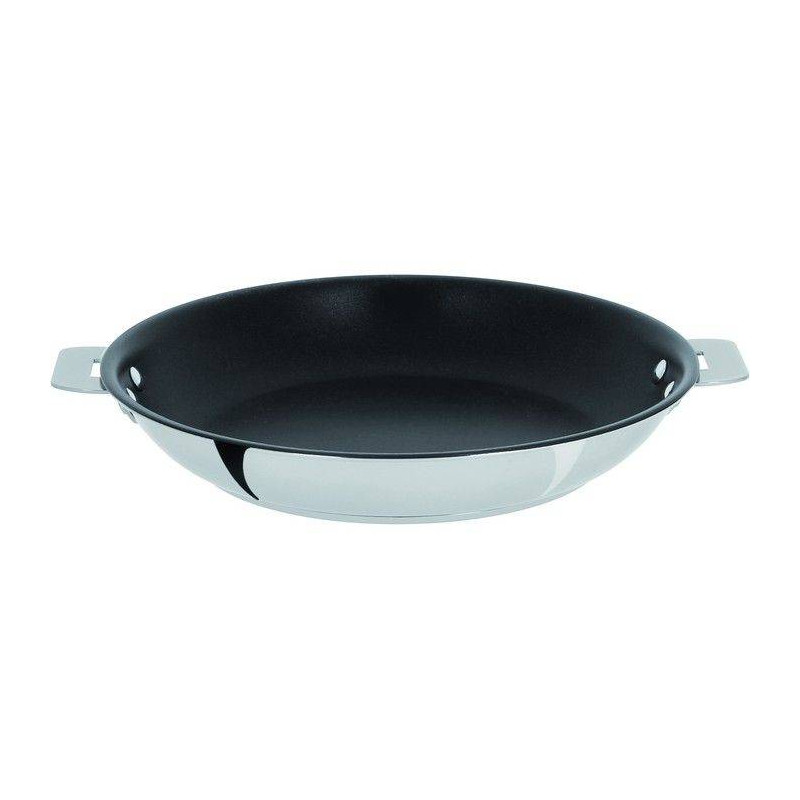 CASTELINE Poêle amovible Inox Multiply revêtement Exceliss+ CRISTEL D28