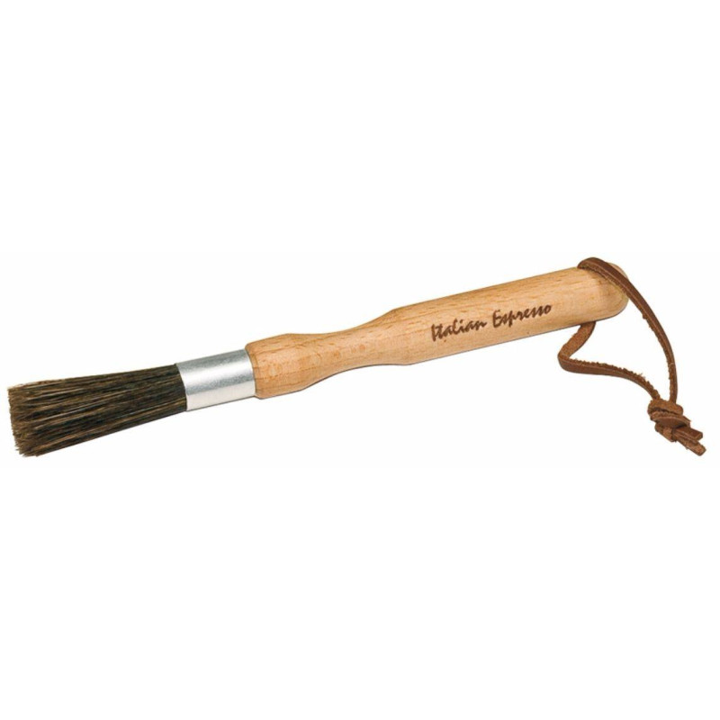 3 Brosses De Nettoyage Pour Machine à Expresso - Poils Naturels Et Nylon, Manche En Bois, Pour Moulins Et Groupes