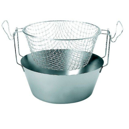 Bassine à frites Inox...