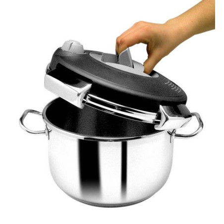 Autocuiseur Inox Professionnel LUNA ARTAME Poignée Automatique 12 L D24