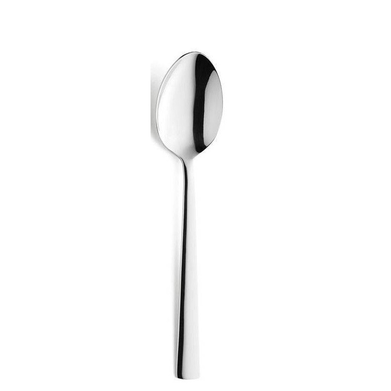 12 Cuillères à Dessert Amefa Moderno - Acier 18/10 Finition Miroir