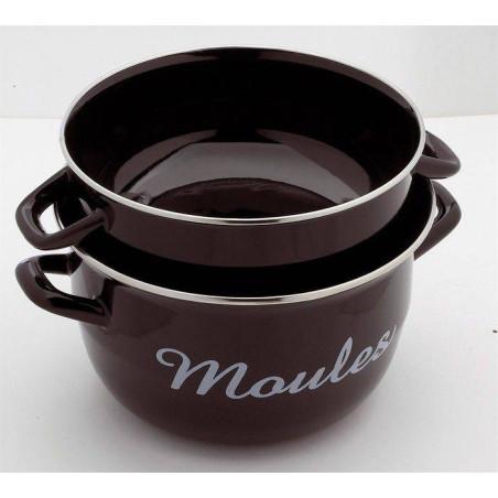 Marmite à moules émail...