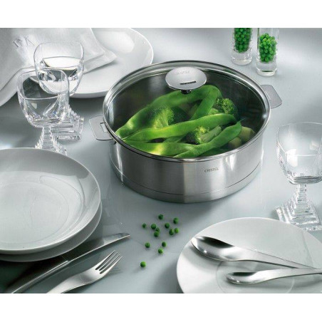 STRATE Casserole Amovible Inox Corps L CRISTEL D 12