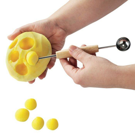 Cuillère Parisienne Double Bois Inox