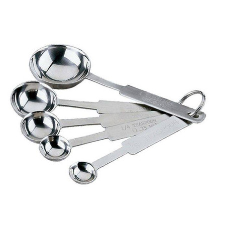 MESURES Cuillères Inox 18/8  x 5