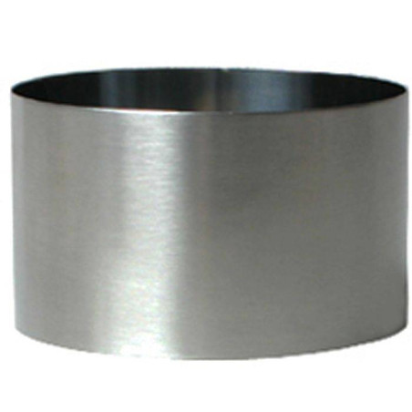 Cercle à mousse Inox Brossé...