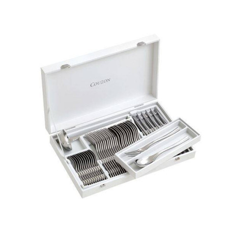 Ménagère en écrin 50 pièces - Inox EOLE - COUZON - Ecrin collection