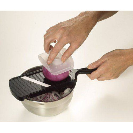 KYOCERA Mandoline-Trancheuse ceramique 4 lames Noire