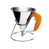 Entonnoir à Piston sur support Ménage KWIK de Buyer Orange