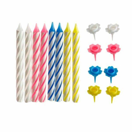 Bougie Anniversaire X 24 pcs