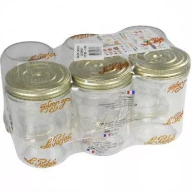CONSERVE 6 Bocaux à visser...