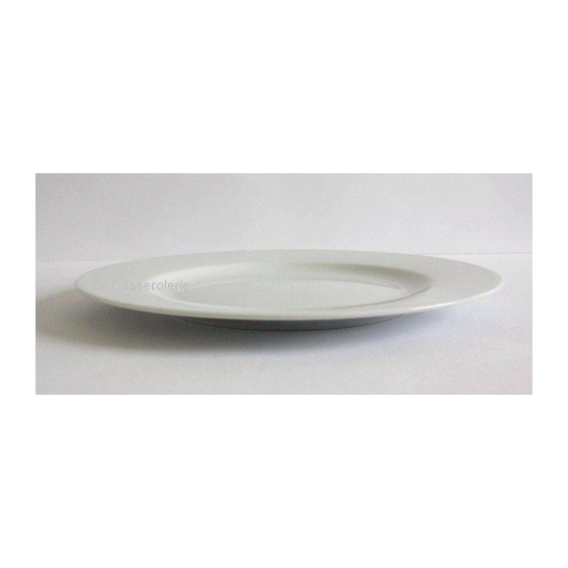 Lot De 6 Assiettes à Dessert Faiart – Porcelaine Fine Blanche, Motif Grains De Riz, 22 Cm