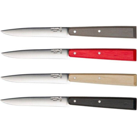 BON APPETIT Coffret de 4 Couteaux de  table steak  OPINEL Esprit LOFT