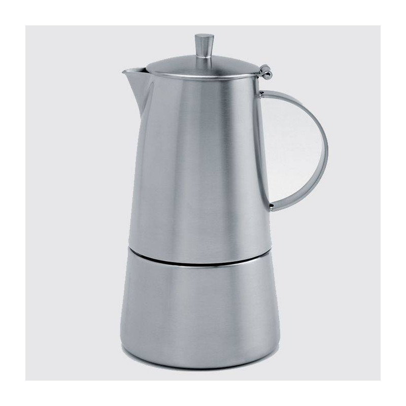 Cafetière Italienne Induction MILANO CRISTEL Inox brossé  6 tasses SC