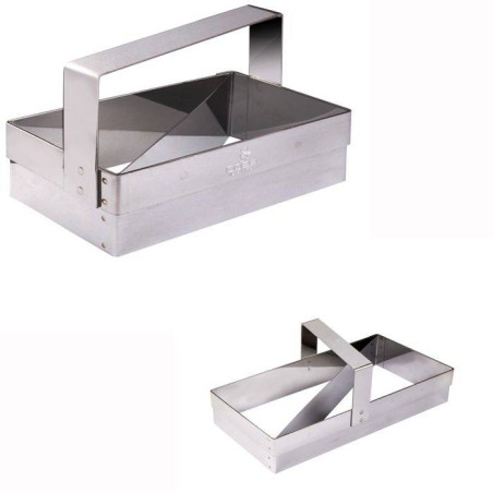 Stampo In Acciaio Inox Per Cugnole (Nonnette) Gobel 883: 32cm Per Brioche Di Natale E San Nicola