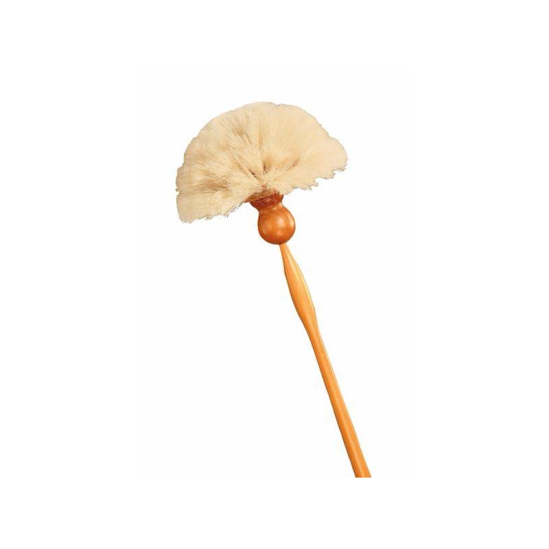 Balai à poussière Plumeau en poils de chèvre Tête orientable