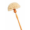 Balai à poussière Plumeau en poils de chèvre Tête orientable