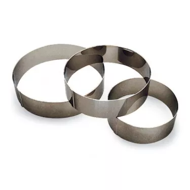Cercle à vacherin Inox H60...