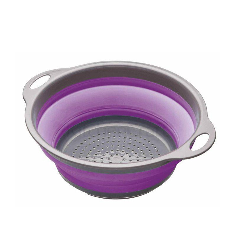 Passoire Pliante Colourworks D24 silicone VIOLET
