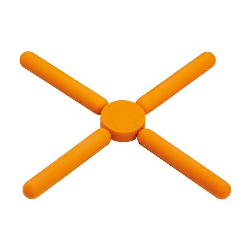 Dessous de Plat en Silicone, Extensible Résistant à La Chaleur Accessoires de Cuisine Set de Table Silicone pour Comptoir de Cuisine pour Pot, Bol, Tasses et Assiette(Beige