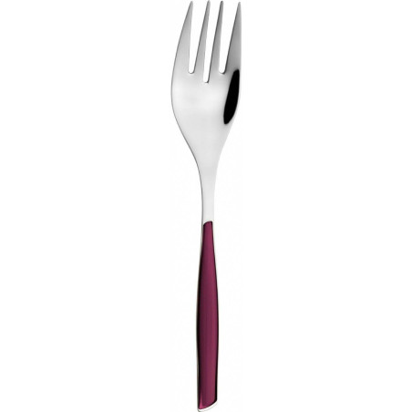 GLAMOUR Fourchette de Service BUGATTI ROUGE GRENAT