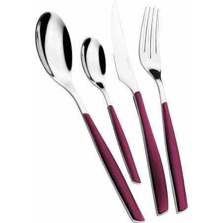 GLAMOUR Fourchette de Service BUGATTI ROUGE GRENAT