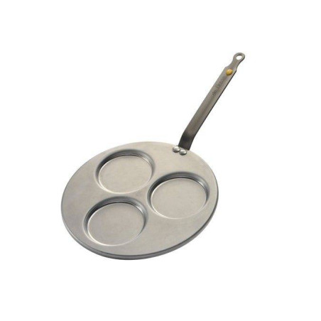 MINERAL Poêle à blinis en tôle d´acier cire d´abeille de BUYER D 27 cm