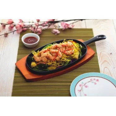 Poêle Assiette de table en...