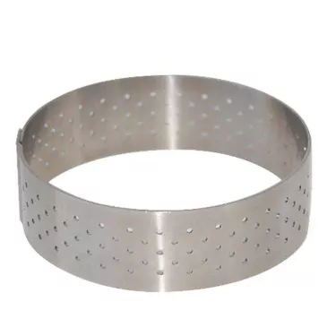 Cercle à tarte Inox perforé...