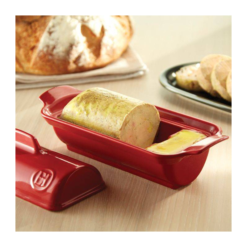 Lot de 2 mini terrines Emile Henry France pour collection ou