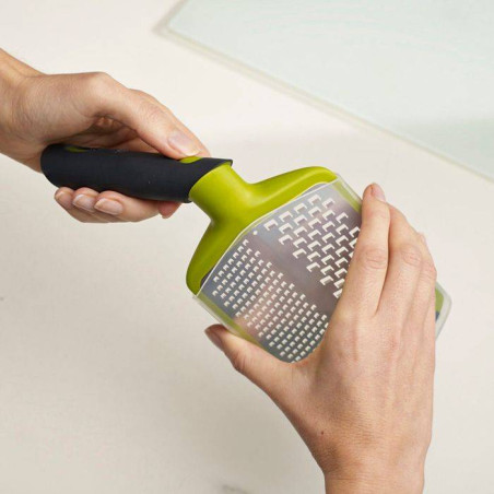 TWIST GRATER Râpe double Gros grains et fin Joseph Joseph
