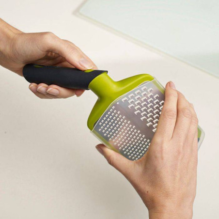 TWIST GRATER Râpe double Gros grains et fin Joseph Joseph
