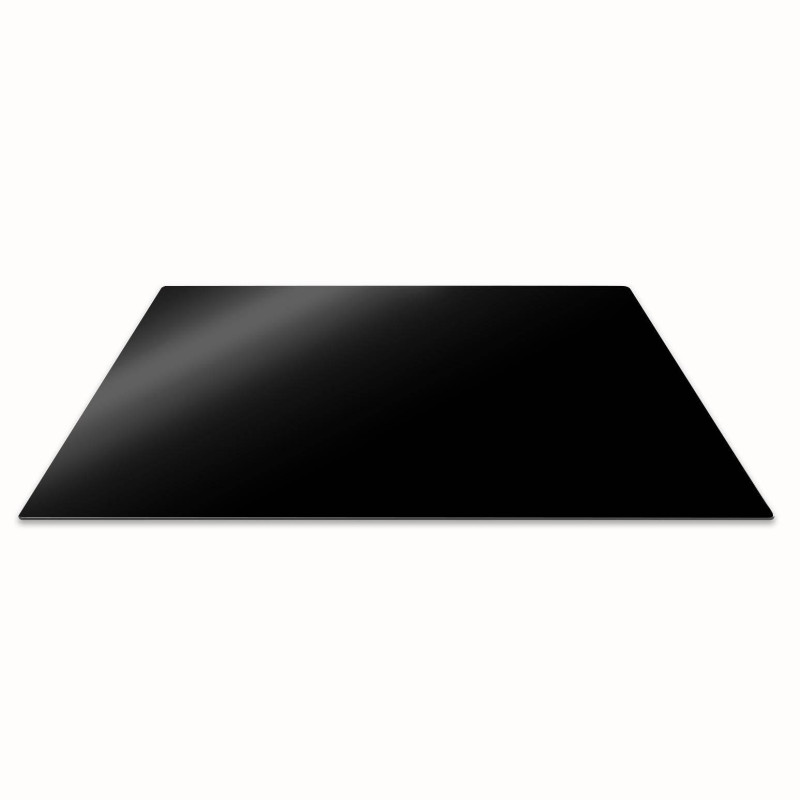 Planche de protection plaque induction en verre Noir Pebbly 57 x 50 cm