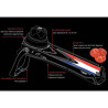 Mandoline VANTAGE Tout Inox De BUYER - 4 Juliennes 2/4/7/10 mm