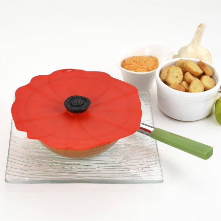 Couvercle De Conservation En Silicone Charles Viancin – 22 Cm, Hermétique, Réutilisable, Pour Four, Micro-ondes, Congélateur