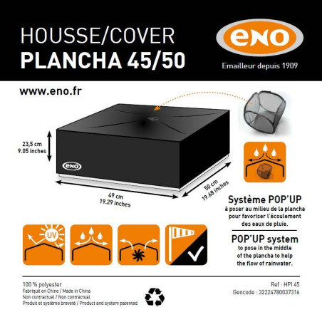 Housse Protection ENO pour Plancha 45 et 50