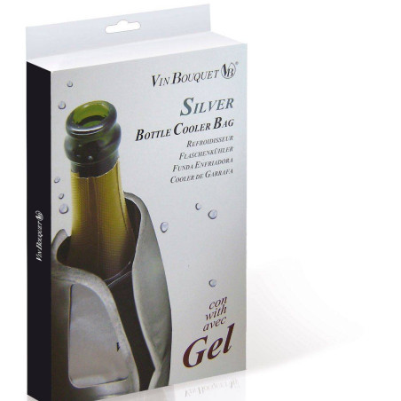 Rafraichisseur souple Vin et Champagne Ajustable