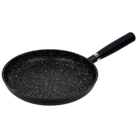 JULIENNE GRANIT Poêle Fonte Aluminium Aspect Pierre Manche amovible Induction D32