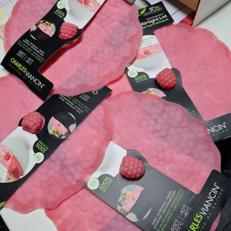 Couvercle en silicone Framboise Charles VIANCIN D28