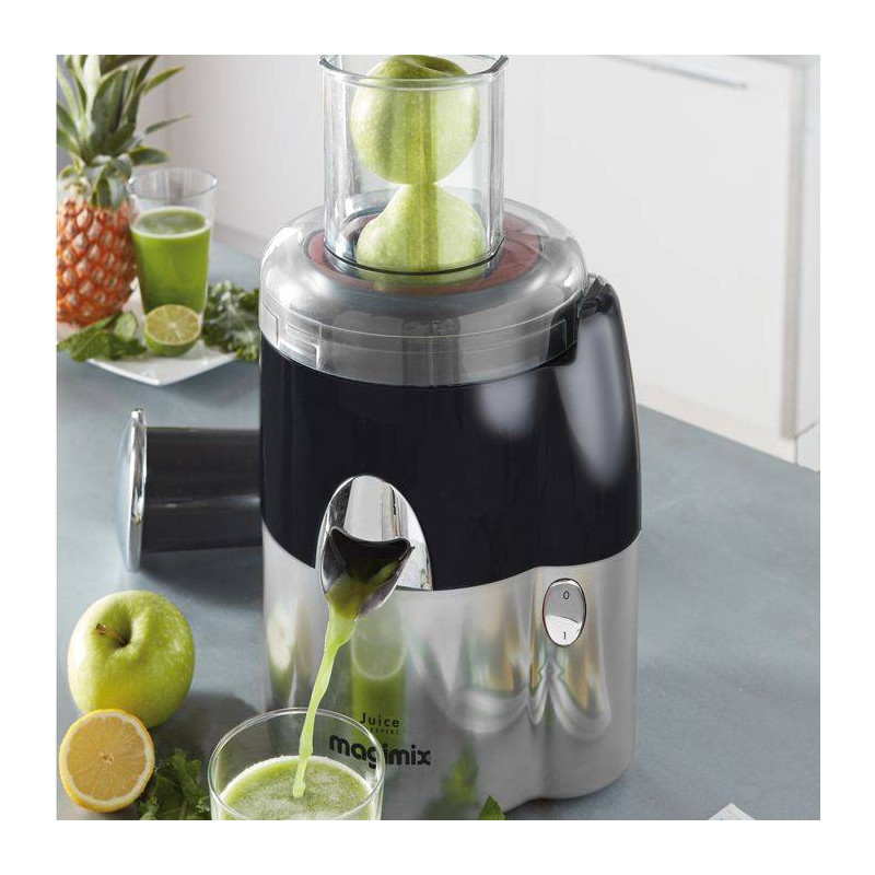 MAGIMIX Juice Expert 4 Extracteur Centrifugeuse Multifonction  Noir/chromé mat