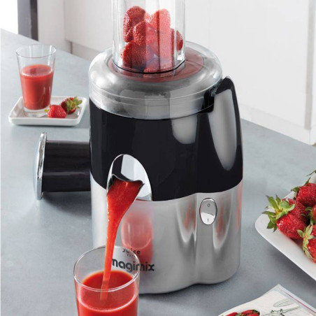 MAGIMIX Juice Expert 4 Extracteur Centrifugeuse Multifonction  Noir/chromé mat