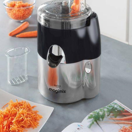 MAGIMIX Juice Expert 4 Extracteur Centrifugeuse Multifonction  Noir/chromé mat
