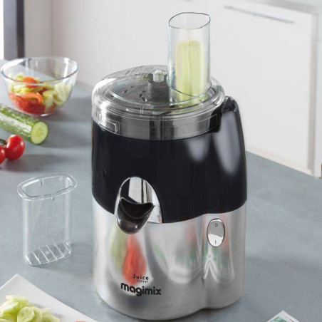 MAGIMIX Juice Expert 4 Extracteur Centrifugeuse Multifonction  Noir/chromé mat