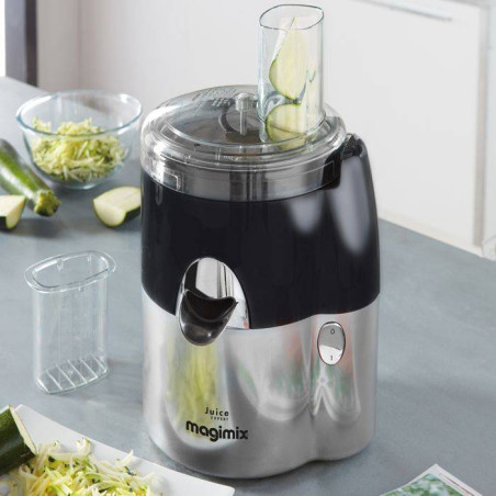 MAGIMIX Juice Expert 4 Extracteur Centrifugeuse Multifonction  Noir/chromé mat