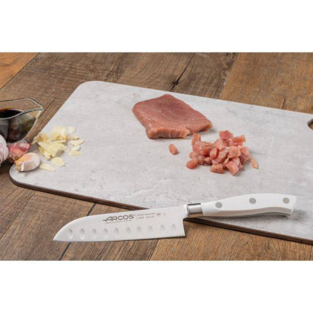 RIVIERA BLANC Couteau SANTOKU ARCOS 14 cm