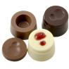 Moule à chocolats en polycarbonate x 10 cavités D33 Cercle Modulaire  SC