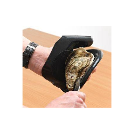 Pince à Huître En Bois - Support Ergonomique Pour Ouvrir Les Huîtres Facilement Et En Sécurité