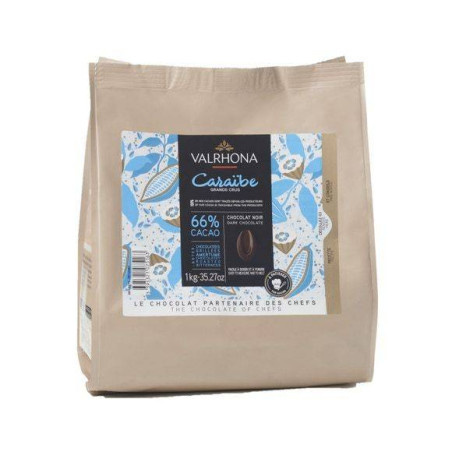 Fèves de Cacao Valrhona 1kg...
