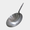Wok fond conique tôle acier de Buyer D35